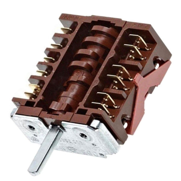 Selector de Mando para Horno Candy | Ref. 91204784 | Modelo VC-CI642EX | Conmutador Original de Alta Precisión