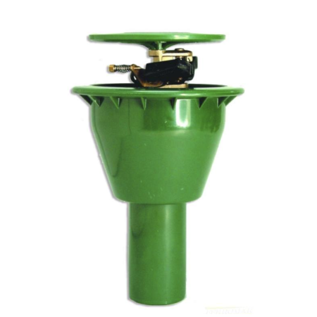 Aspersor Emergente Impacto SR 4646 | Carcasa ABS y Cuerpo Metal | Alcance 7-13m | Sectorial Regulable 3/4"