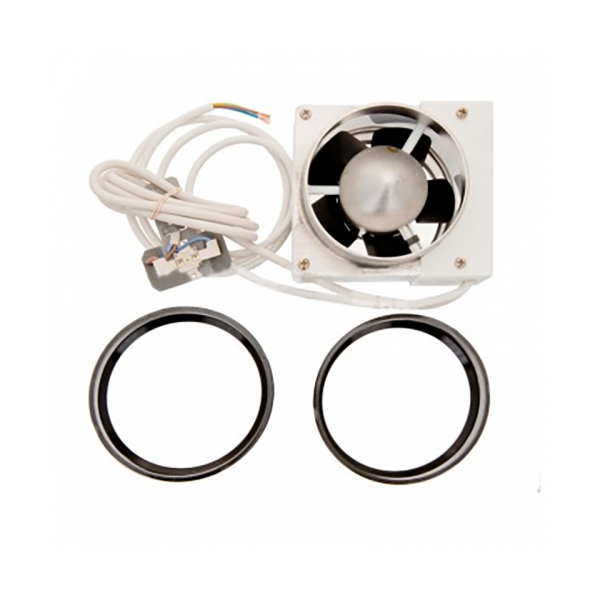 KIT EVACUACIÓN TIRO FORZADO TUBO 125mm HOGARTEC