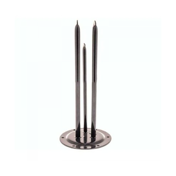 Portavainas Ø185mm para Termo Aparici y Nofer | Longitud 420mm | Pletina de 5 Agujeros | Recambio Original Gran Capacidad