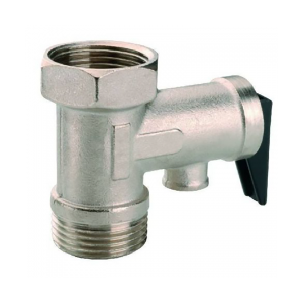 Válvula de Seguridad 3/4" Ariston para Termo y Acumulador | 9,5 Bar | Medida 26x175mm | Retención y Alivio con Maneta