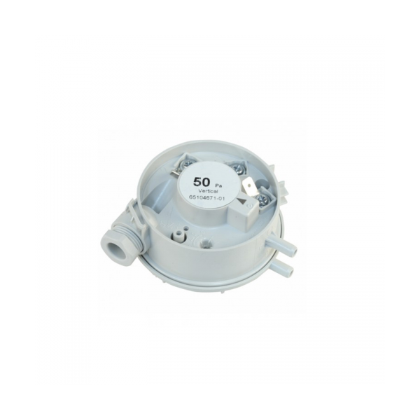 Presostato de Aire para Ariston Alixia 24FF | 50 Pa | Ref. Original 65104671 | Sensor de Seguridad de Tiro Forzado