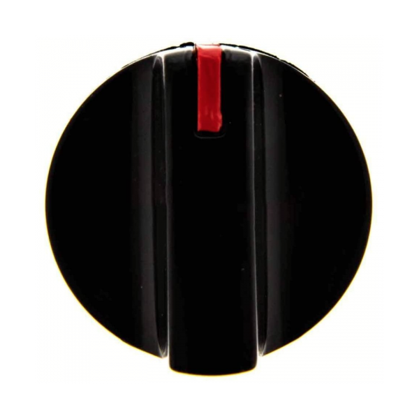Mando para Encimera de Gas Balay | Eje Corto 6mm, Diseño Integrated Style, Acabado Negro (Repuesto Compatible)